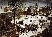 Pieter Bruegel the Elder The Census at Bethlehem oil painting reproduction